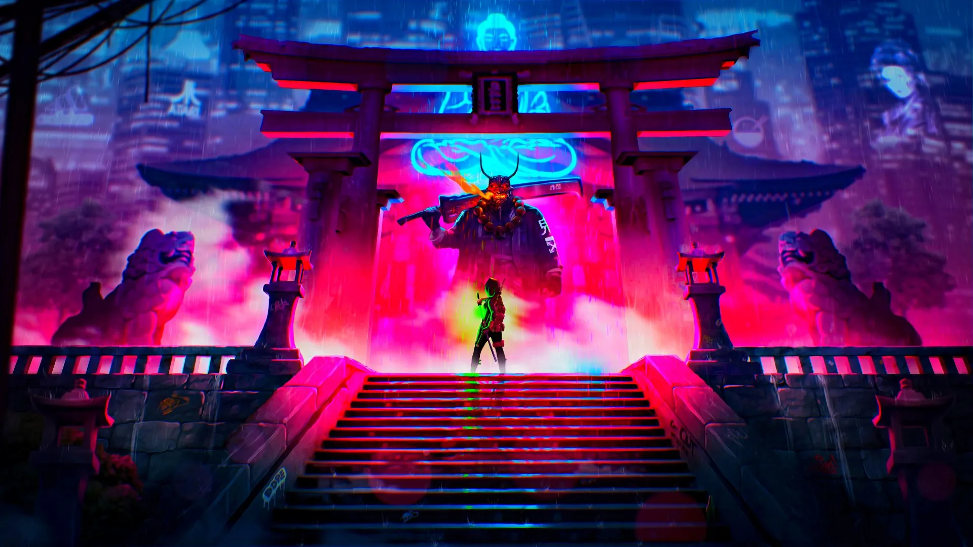 赌博游戏赛博都市夜景 - 皇冠娱乐